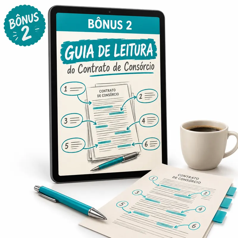 Bônus 2: Guia de Leitura do Contrato de Consórcio