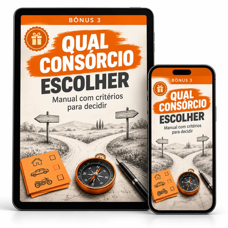 Bônus 3: Manual sobre Qual Consórcio Escolher
