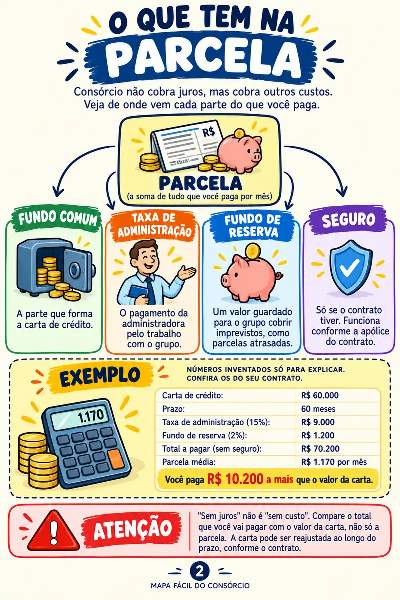 Página do Mapa: O que tem na parcela